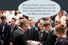 Nein nein Kinder, da ist nicht der Forschungsbericht drin