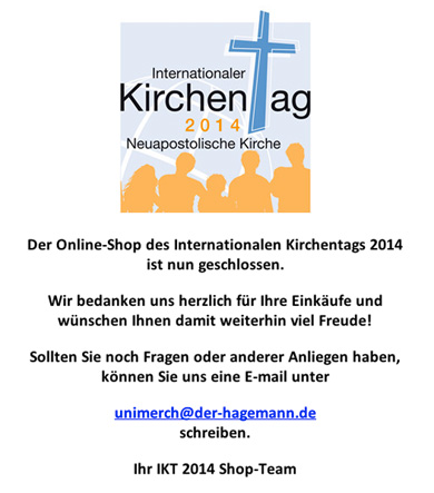 IKT 2014 Shop
