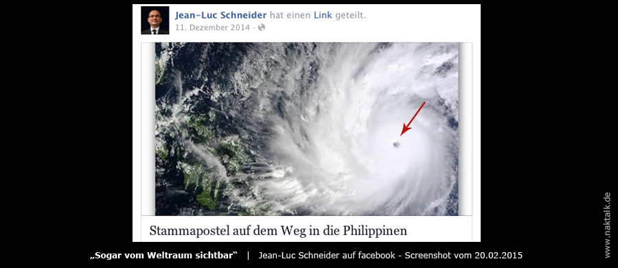 Stammapostel auf den Philippinen