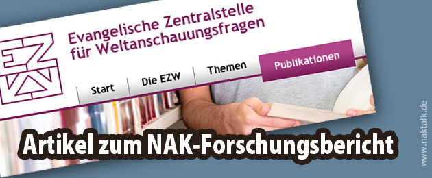 EZW Materialdienst 7/2015 NAK Zeitzeugenstudie ausgebremst