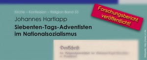 Siebenten-Tags-Adventisten im Nationalsozialismus - Forschungsbericht