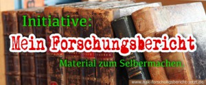 Initiative: Mein Forschungsbericht