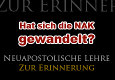 NAK Lehre zur Erinnerung