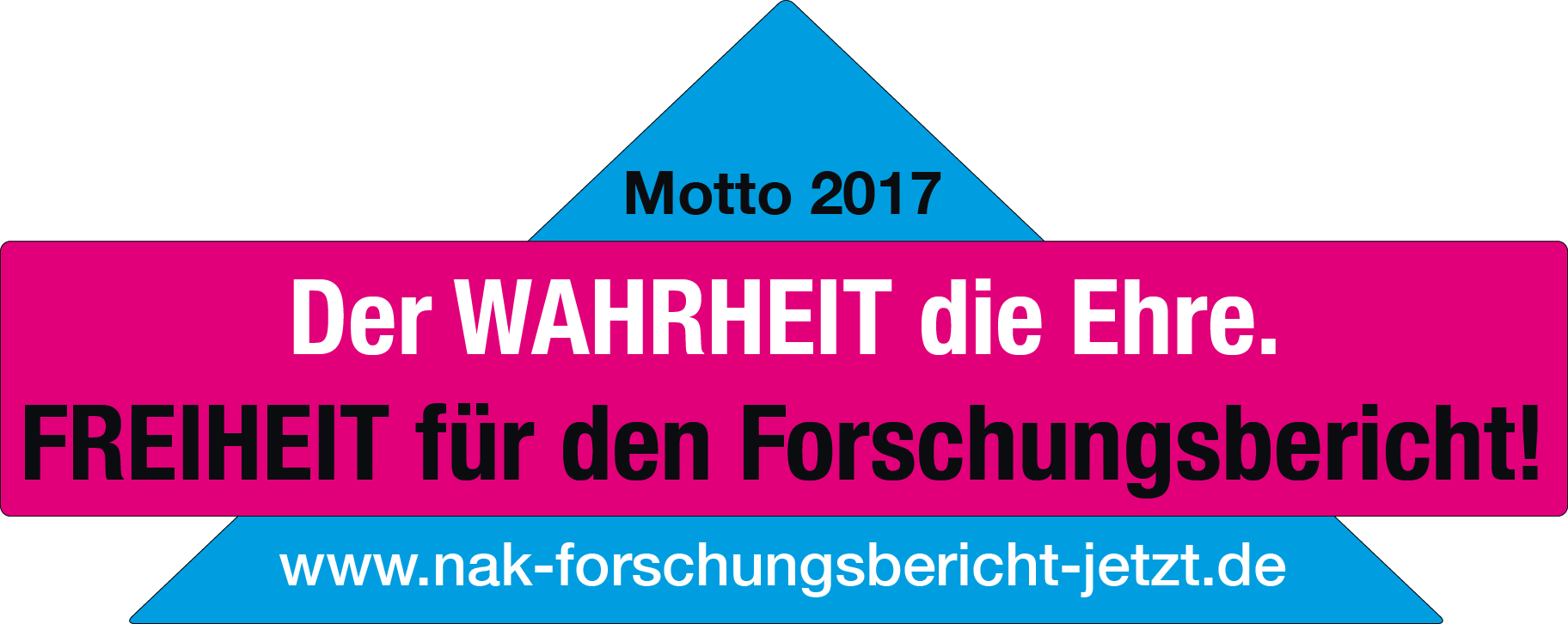 Motto 2017: Freiheit für den NAK-Forschungsbericht