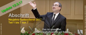 Abschrift NAK Gottesdienst 1.1.17 Schweiz