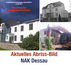 Abriss NAK Kirche Dessau