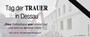 NAK Tag der Trauer in Dessau