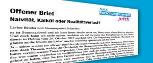 Freiheit für den NAK Forschungsbericht