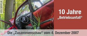 10 Jahre NAK Betriebsunfall