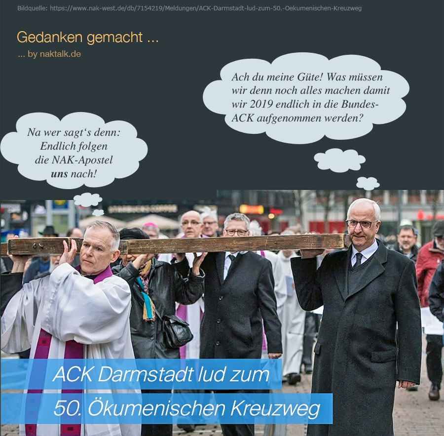 Gedanken gemacht - Der Preis der Ökumene