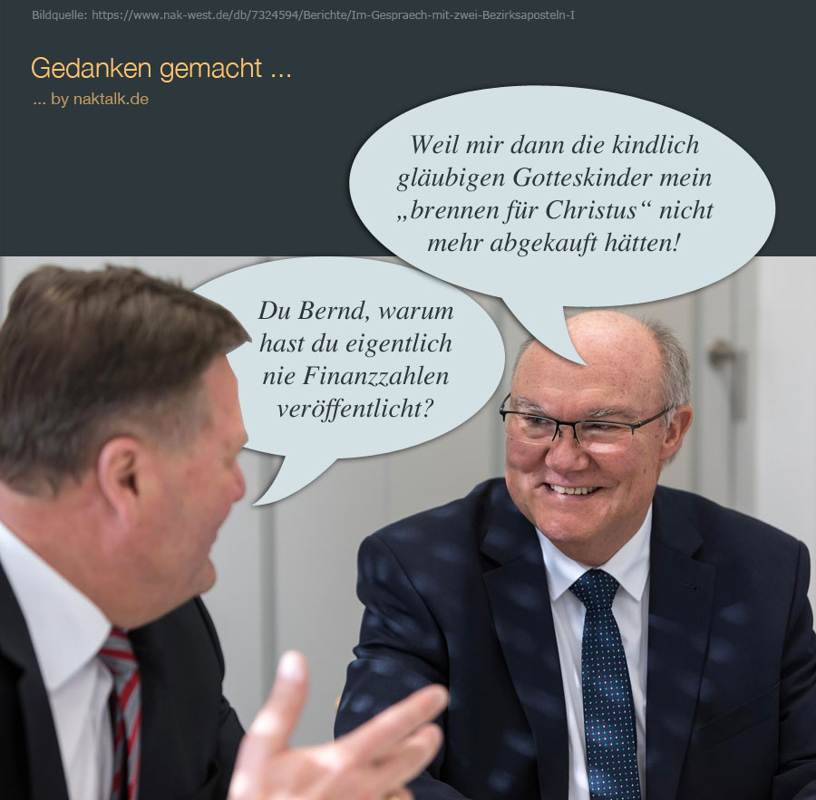 NAK Keine Finanzzahlen veröffentlicht