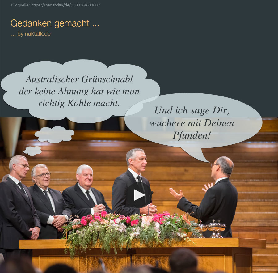 NAK Wuchere mit Deinen Pfunden!
