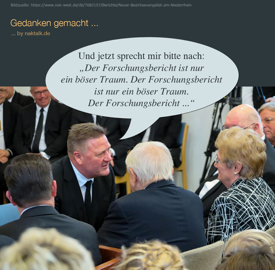 Der Forschungsbericht ist nur ein böser Traum