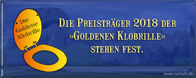 NAK Preisträger der Goldenen Klobrille