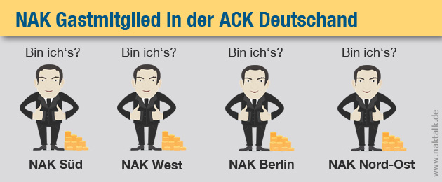 Welche NAK wird Gastmitglied in der ACK Deutschland?