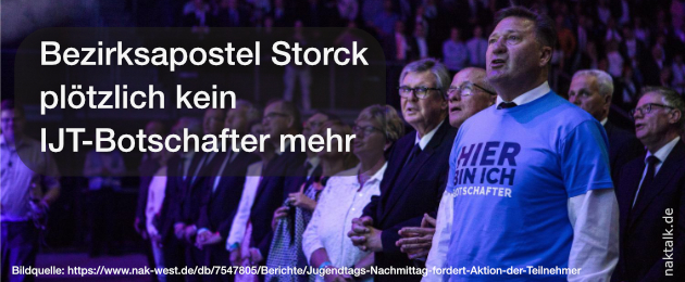 Storck kein Botschafter mehr