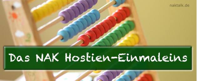 Das NAK Hostien-Einmaleins