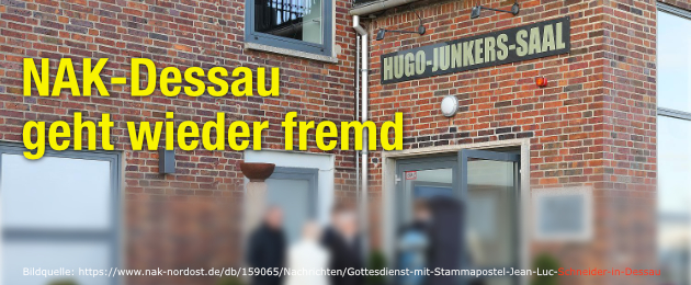 NAK Dessau geht wieder fremd