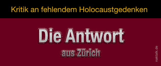 Holocaust-Kritik - Die Antwort der NAKI